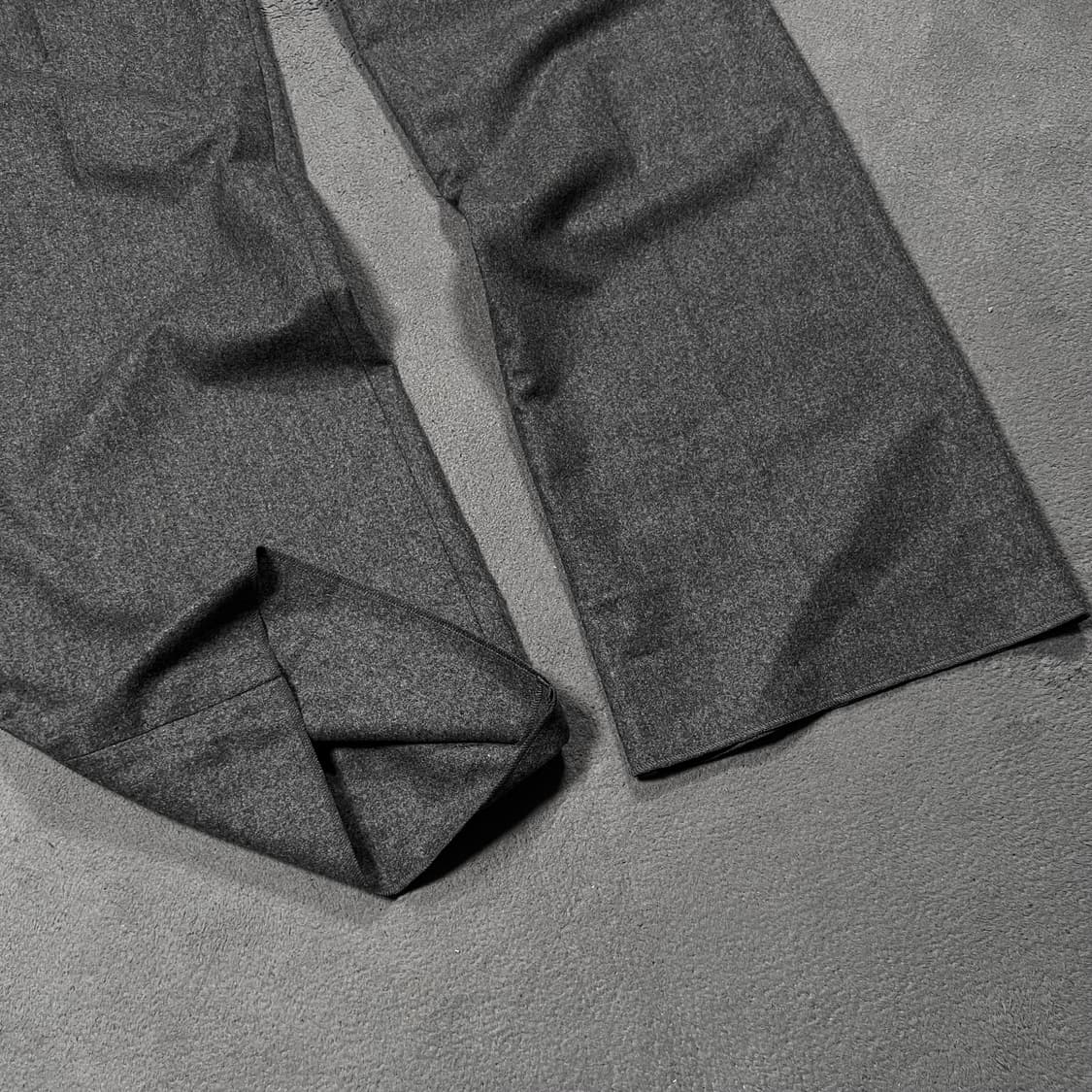 지방시 와이드 그레이 울 슬렉스 팬츠 상품이미지3