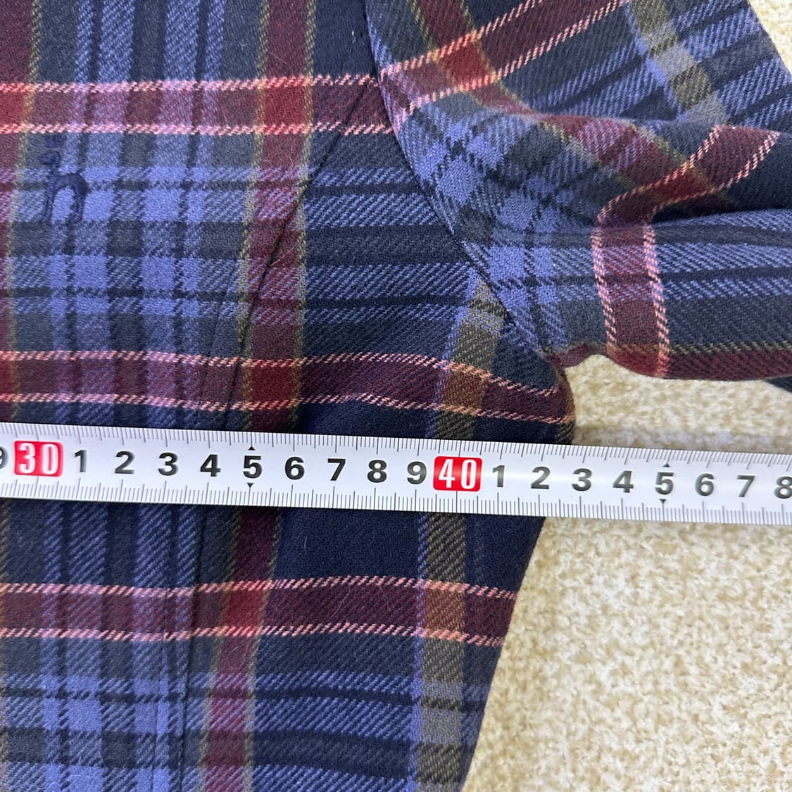 85-160 헤지스 체크 패턴 원피스 0323D 상품이미지5