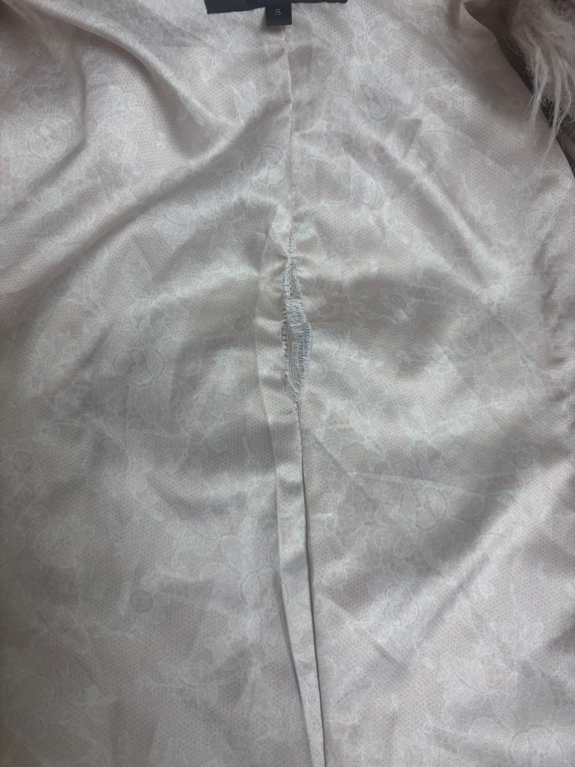 갸루 핑크 퍼자켓 상품이미지3