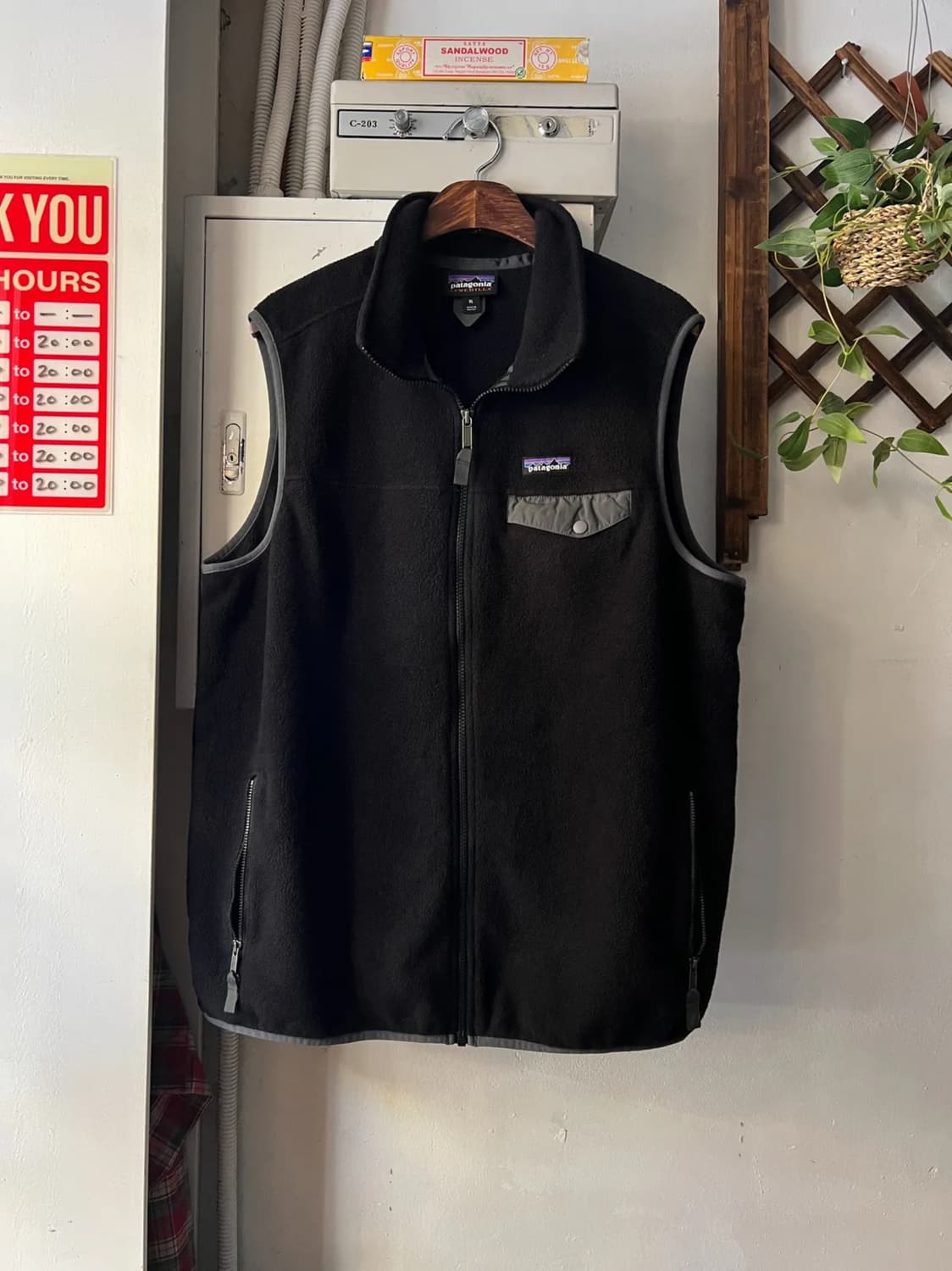 [XL]파타고니아 신칠라 블랙 플리스 베스트 상품이미지1