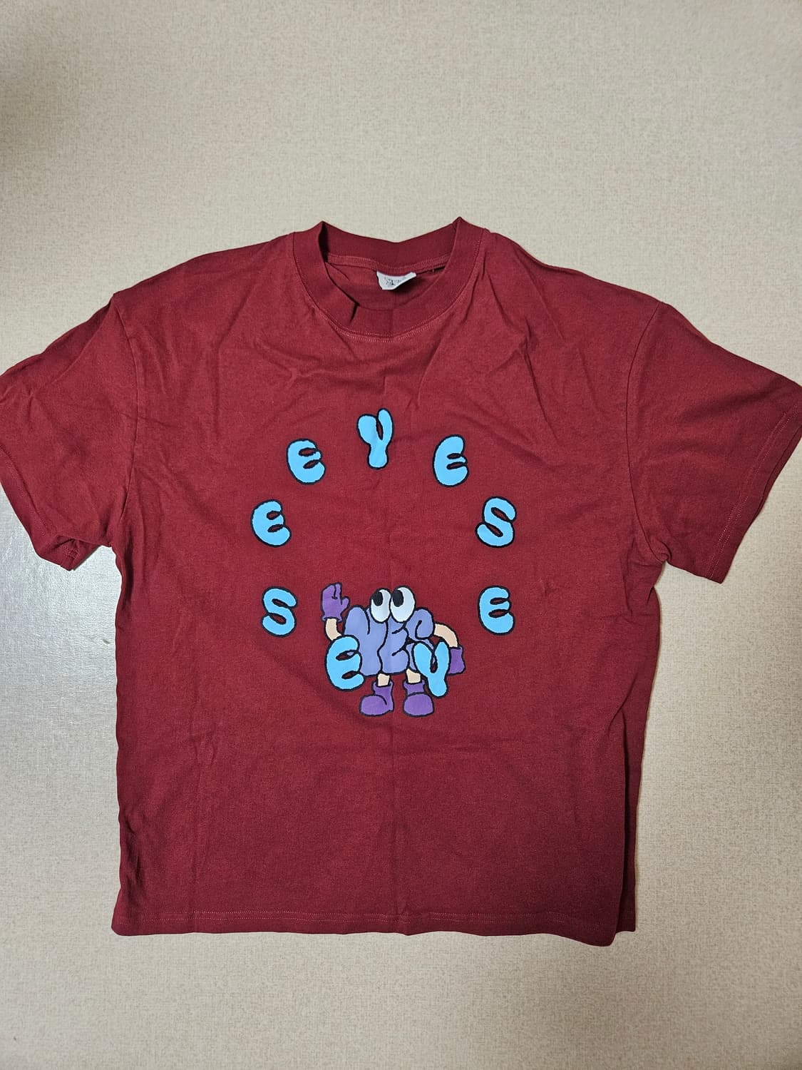 예스아이씨 Juggling 티셔츠 레드 m 상품이미지2