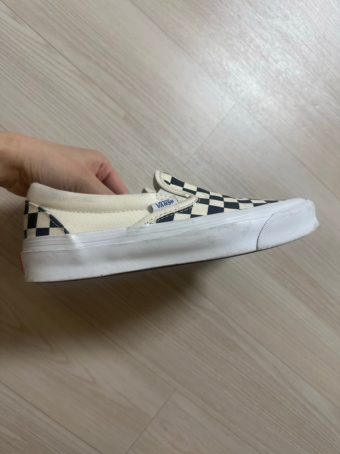 반스 볼트 og 체커보드 슬립온 235 (us7) 상품이미지5