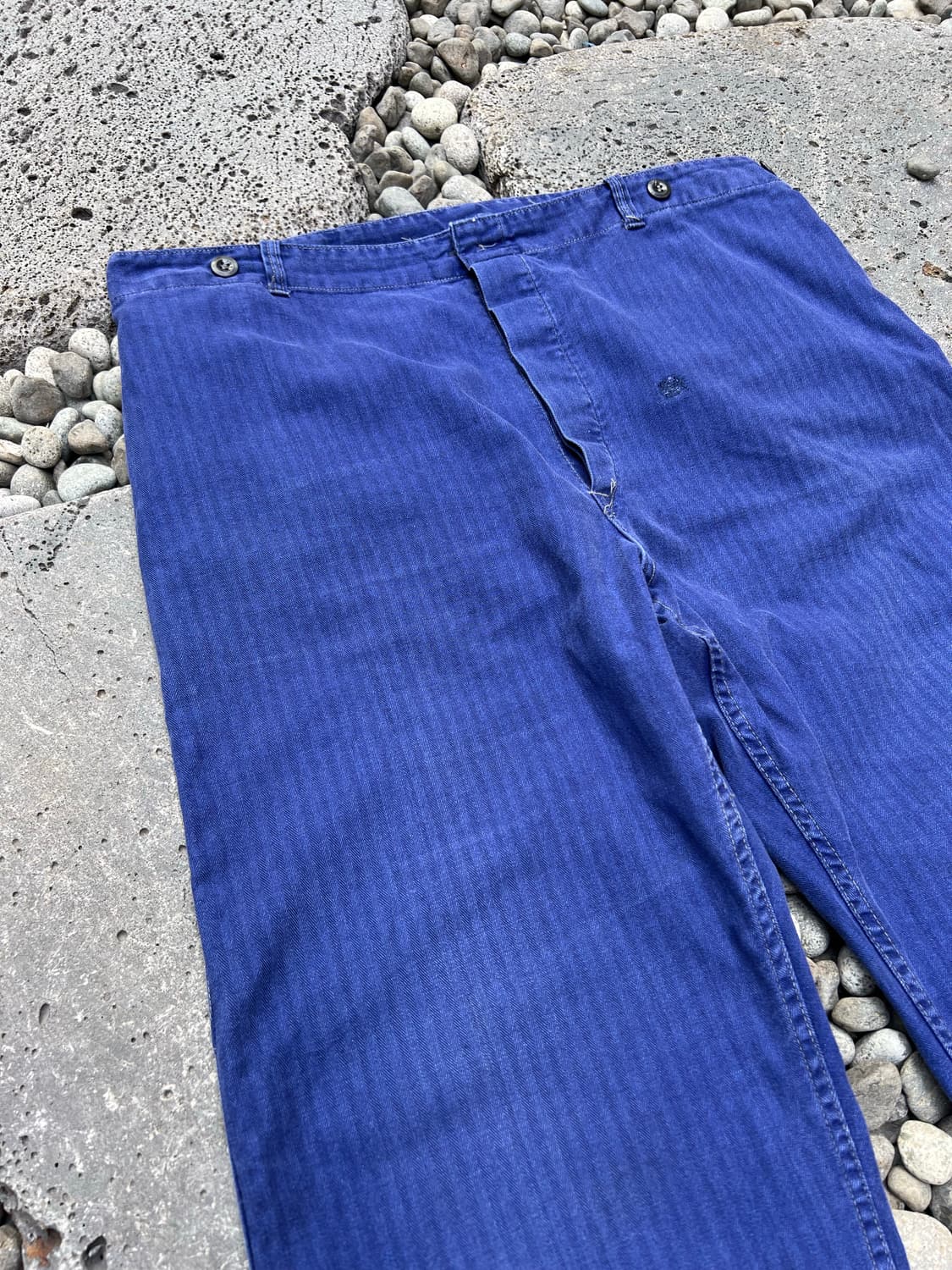 (36인치) OLD VINTAGE "HBT" FADED 헤링본워크팬츠 상품이미지5
