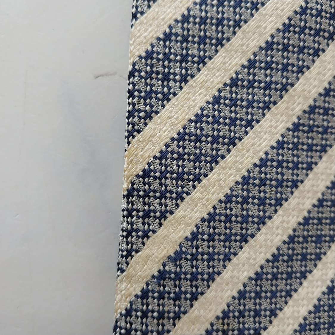 에르메네질도 제냐 실크 네이비 넥타이 8.7cm A+~A등급 K2541 상품이미지8