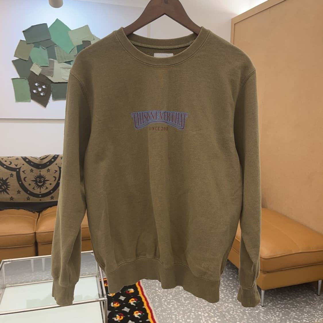 디스이즈네버댓 올드스쿨 유니크 로고 맨투맨 S C07942 상품이미지3