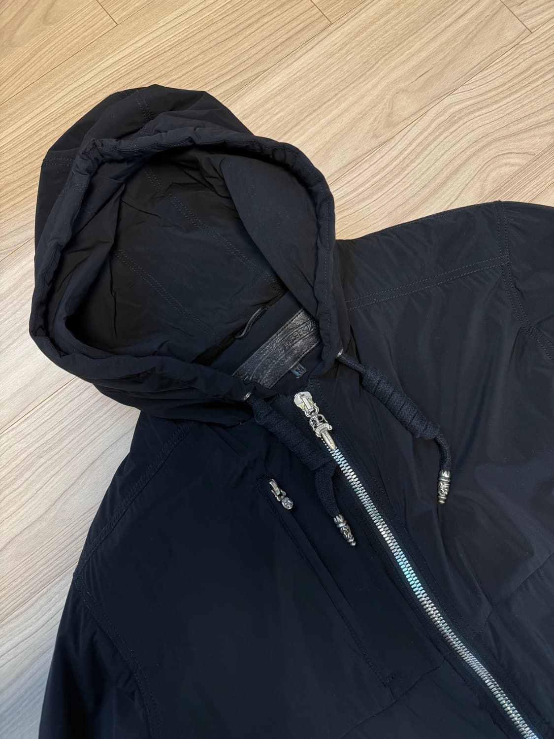 크롬하츠 경량 나일론 패디드 블루종 자켓 블랙 상품이미지6