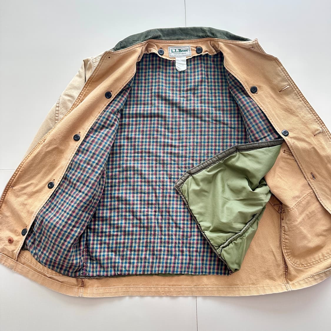 90s 엘엘빈 헌팅 자켓 프리마로프트 안감 MADE IN USA  상품이미지6
