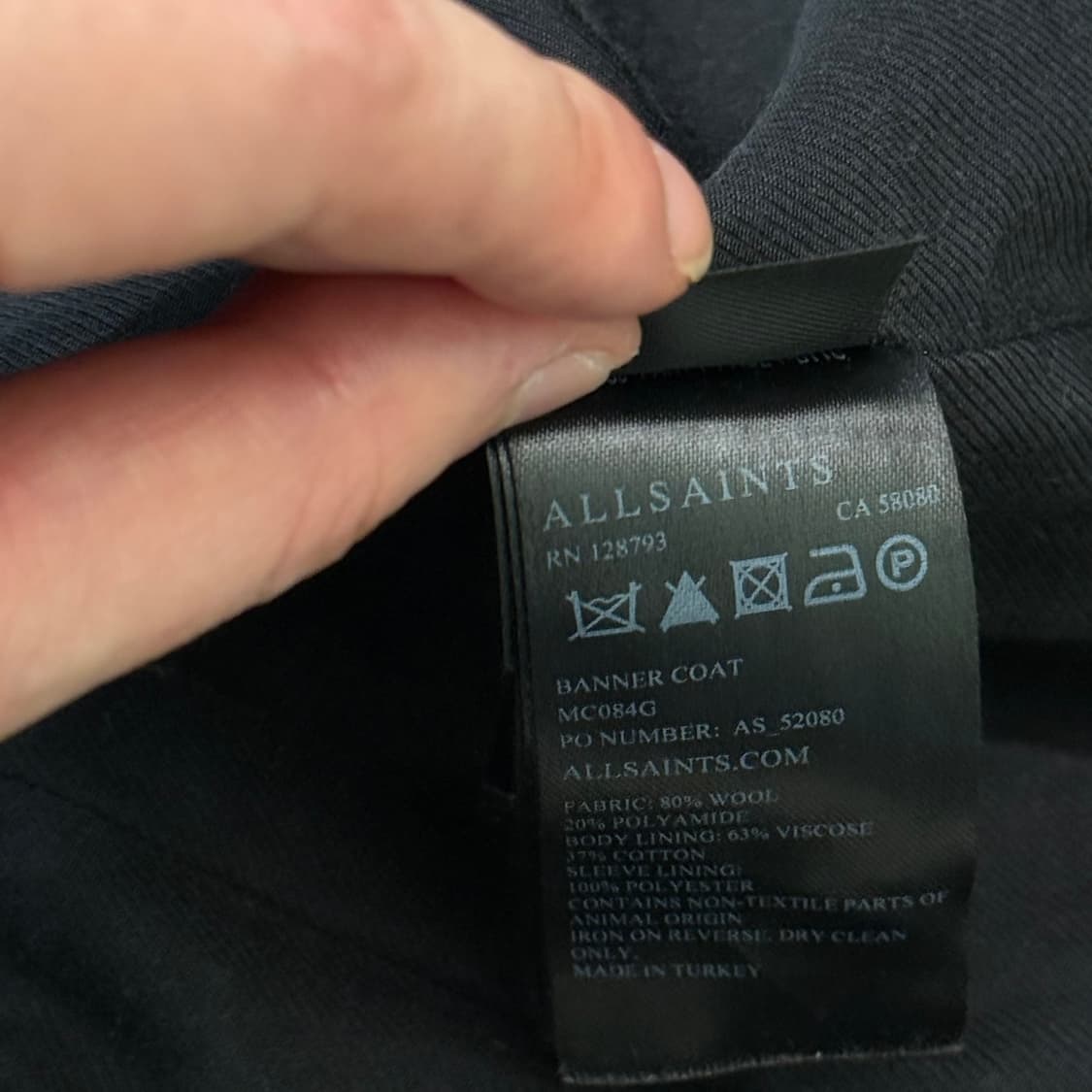 올세인츠 울코트 r2369 상품이미지6