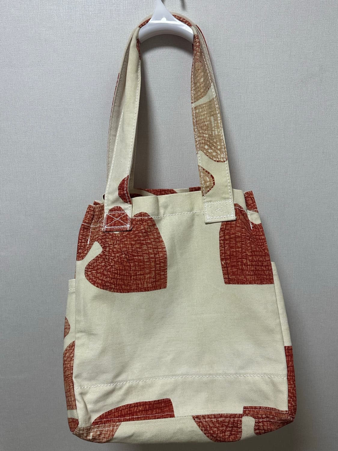 KAPITAL 캐피탈 캔버스 브라운 숄더백 상품이미지3