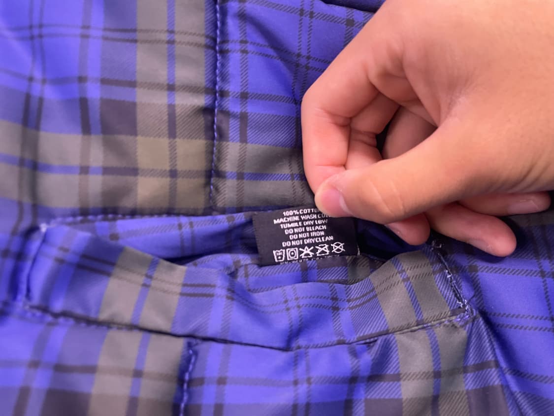 스투시 체크 리버시블 패딩 상품이미지6