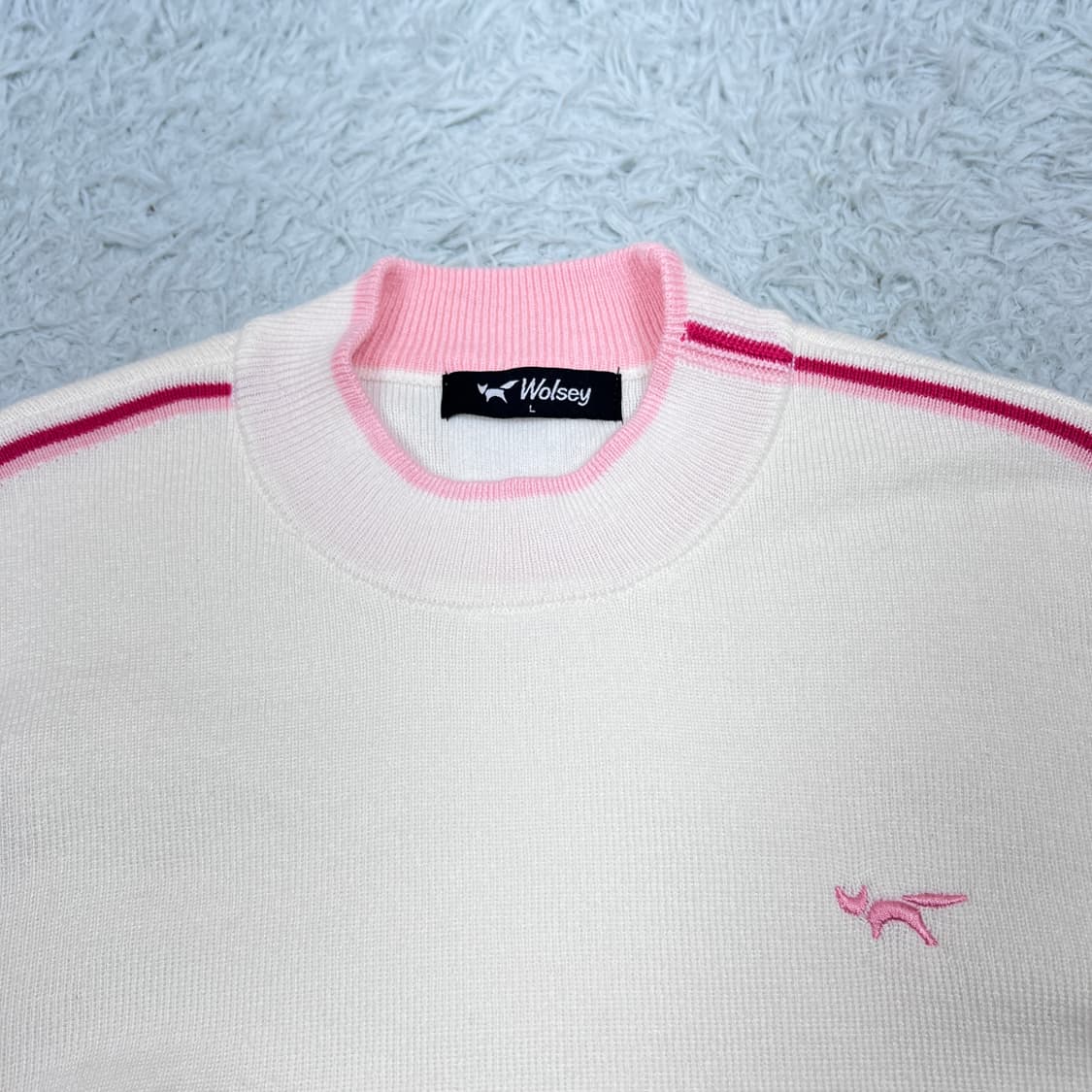 울시골프 여성 반목 니트 100 상품이미지3