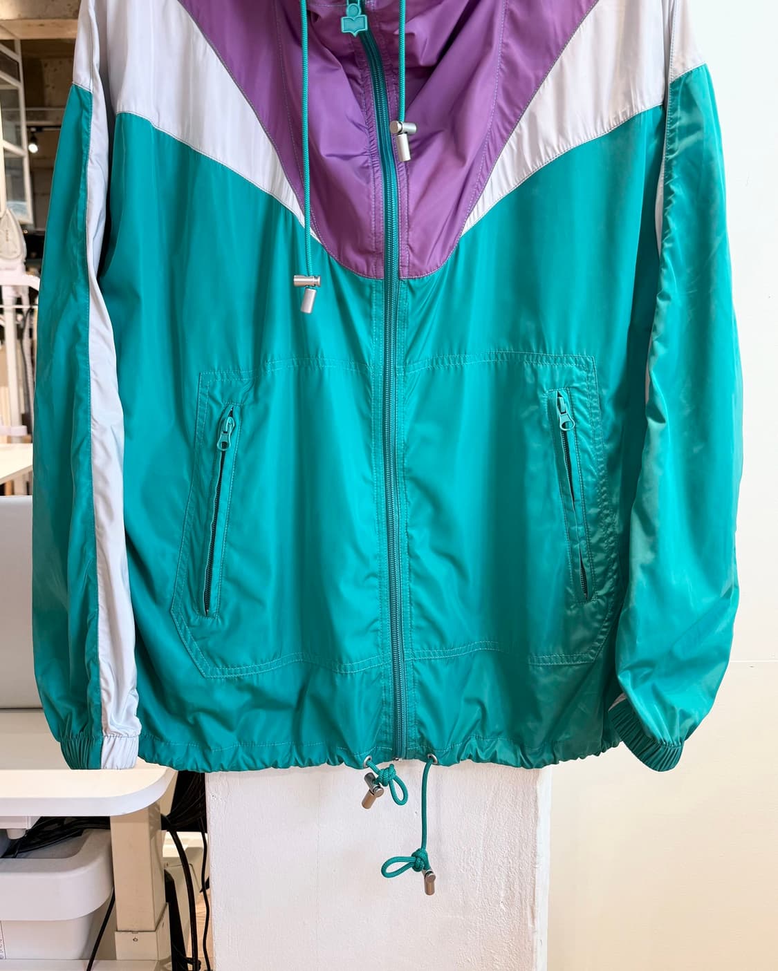 이자벨마랑 컬러블록 윈드브레이커 자켓  상품이미지5