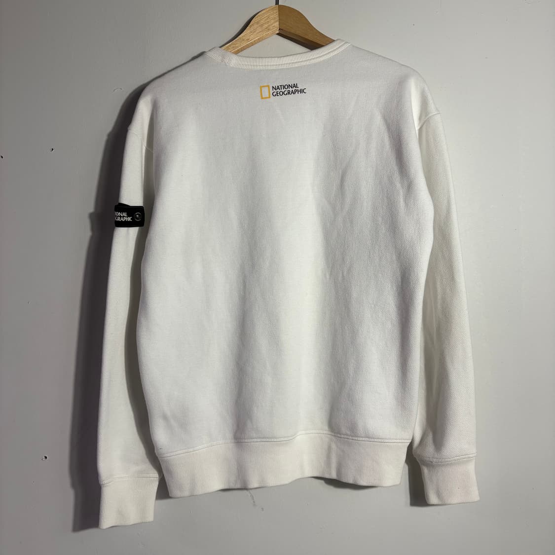 내셔널지오그래픽 로고 맨투맨 스웨트셔츠 (무료배송) 상품이미지5