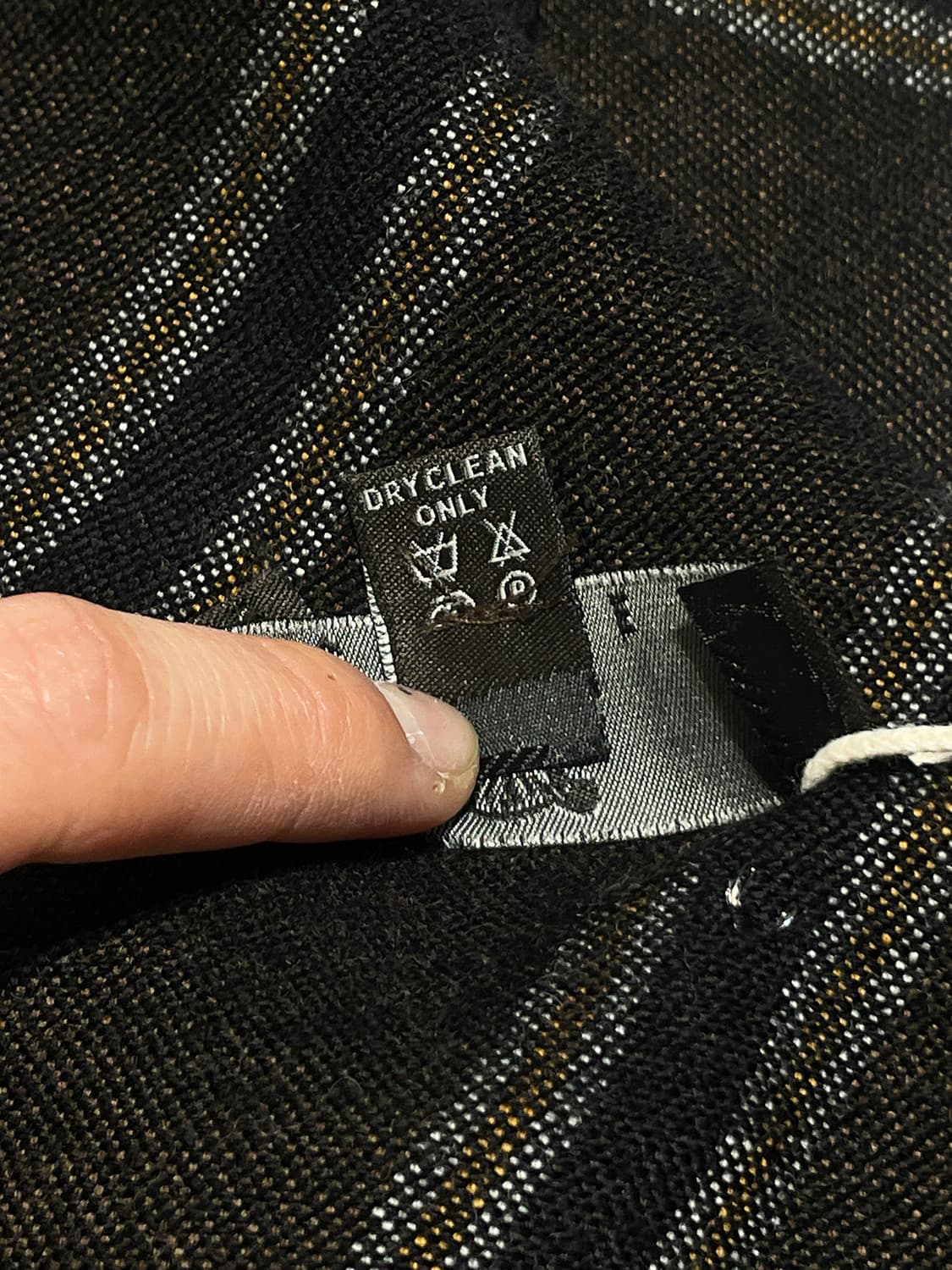 셀린느 배색 울 목도리 A1428 상품이미지8