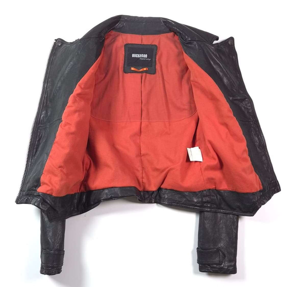 버커루 오리지널 빈티지 리얼 양가죽 라이더 자켓 XS 상품이미지5