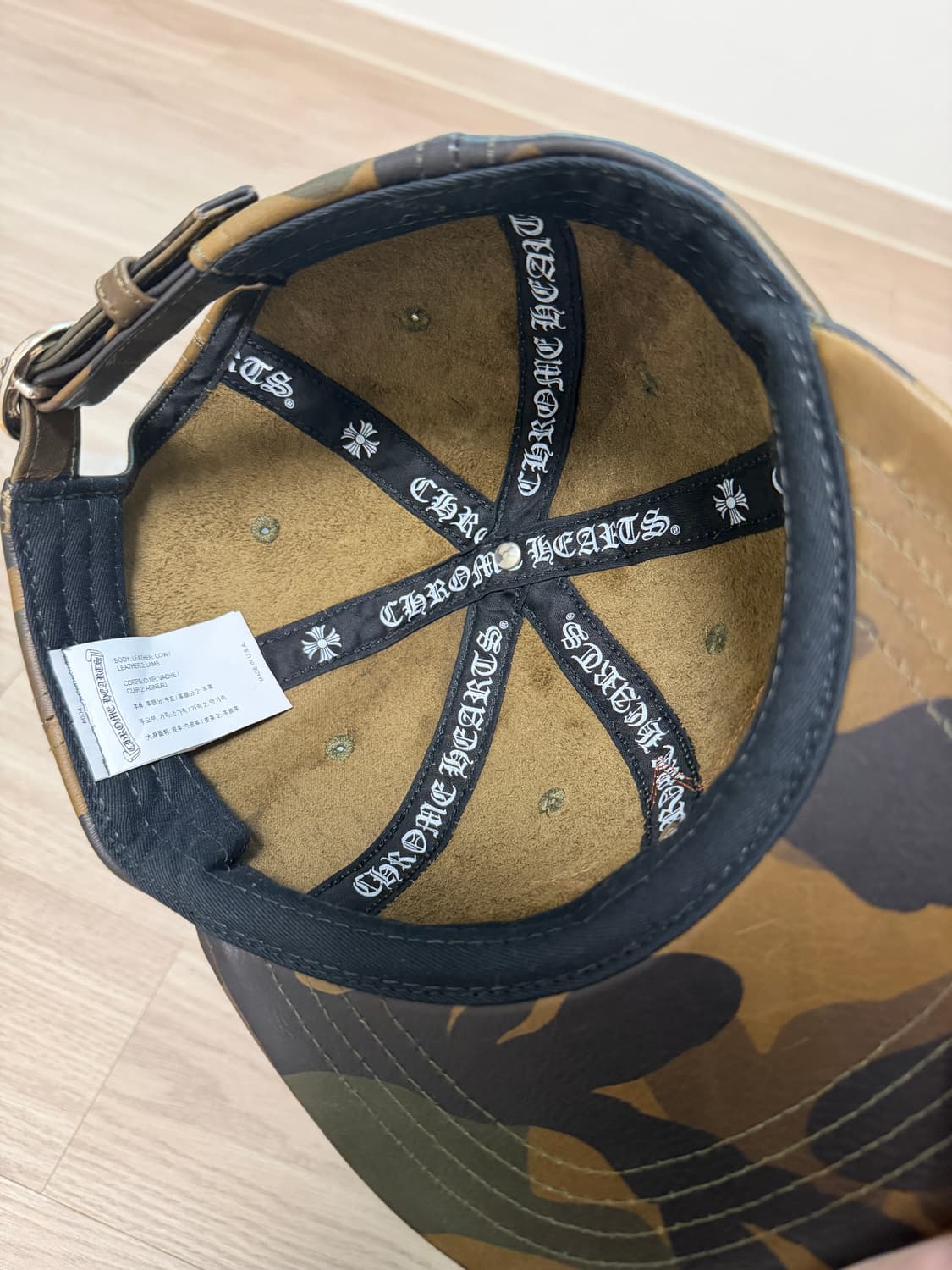 크롬하츠 모자 레더 vic제품 상품이미지5