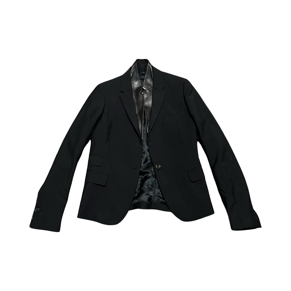 𝙽𝚎𝚒𝚕 𝚋𝚊𝚛𝚛𝚎𝚝𝚃 닐바렛 블랙 자켓 상품이미지3