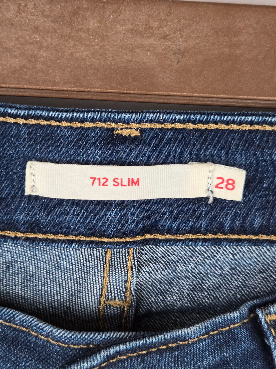 [무료배송]리바이스 27 여성 712 슬림 스판 데님 팬츠 청바지 상품이미지7