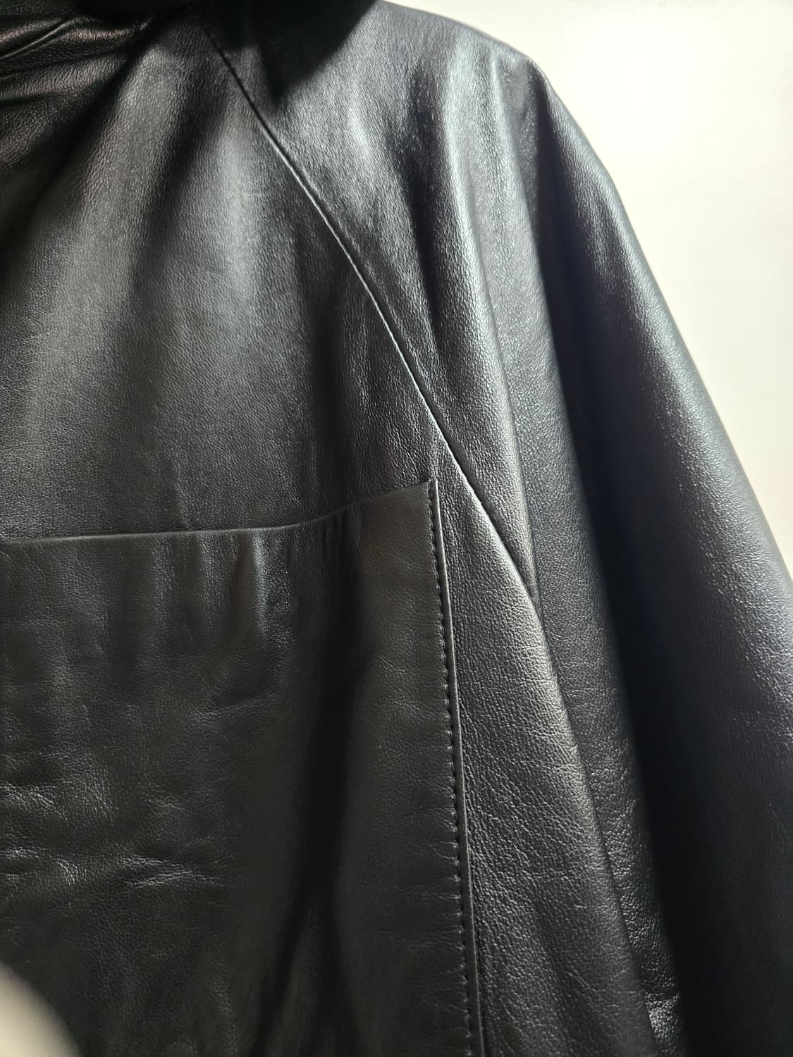 새상품)emcee 엠씨 이태리양가죽자켓 55~66 상품이미지6
