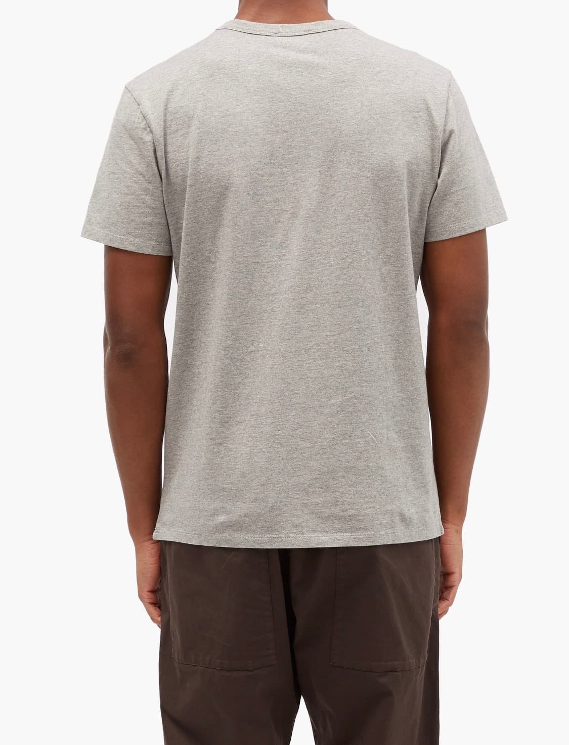 21SS 메종키츠네 폭스 헤드 티셔츠 그레이 상품이미지6