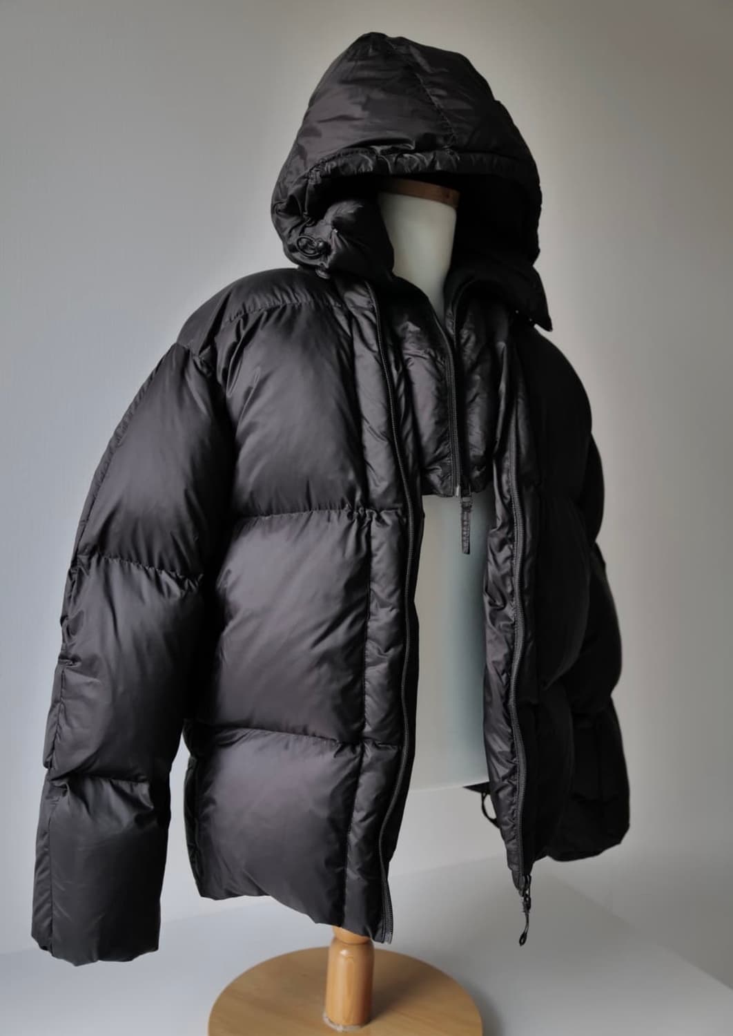 ee 누마레 다운 파카 패딩 블랙 s 상품이미지3