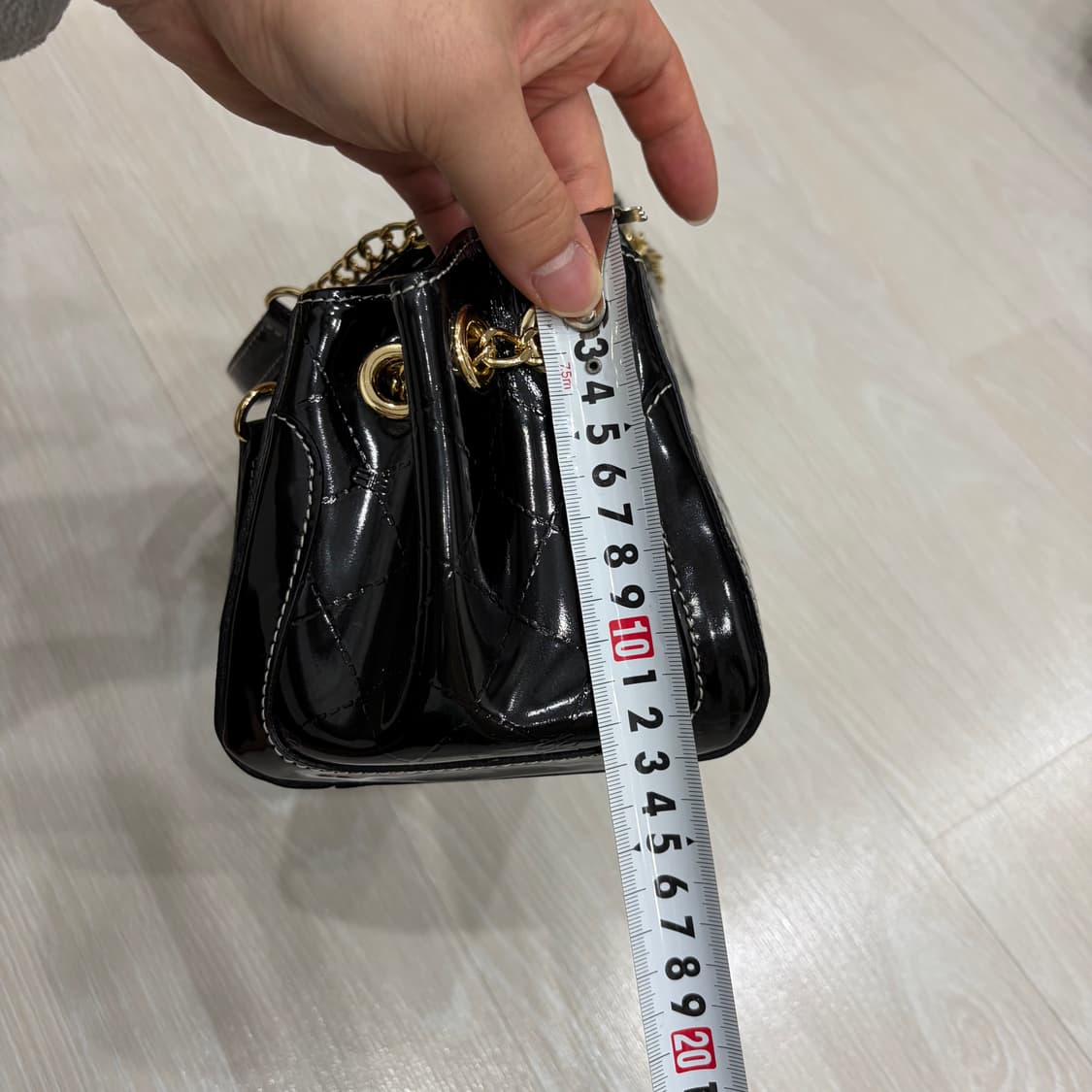 발렌시아가 에나멜 토트백 숄더백 가방 상품이미지3