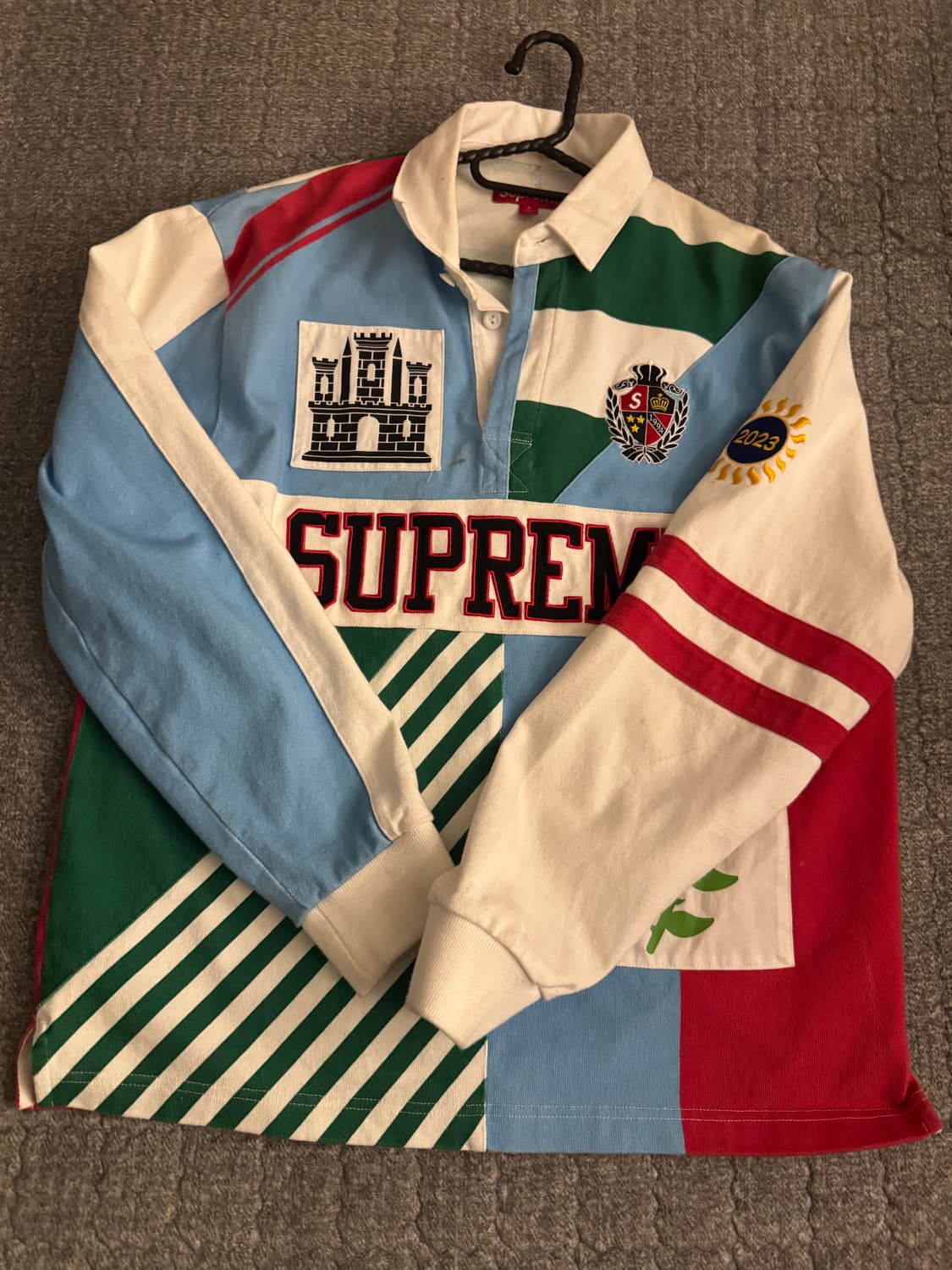 슈프림 럭비 티 XL 상품이미지1