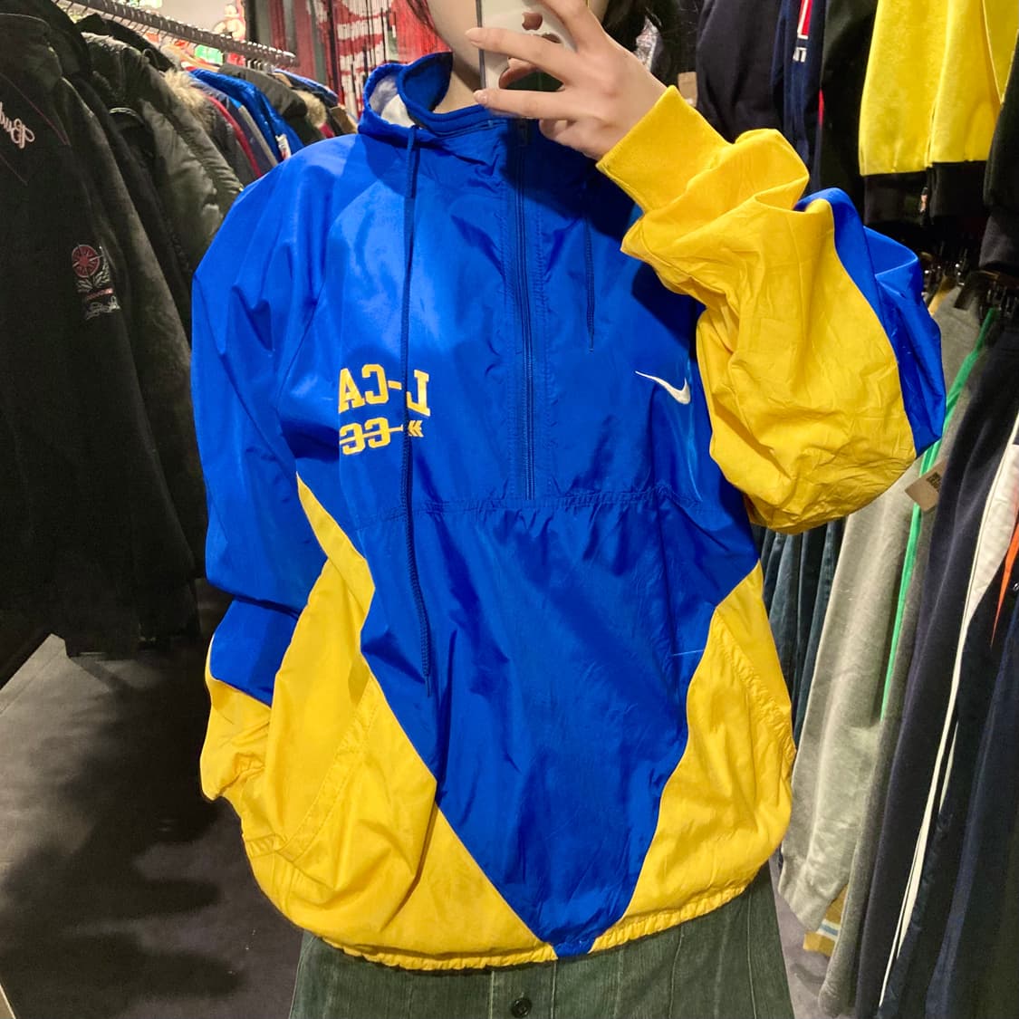 [IM] 나이키 아노락 바람막이 블루 상품이미지1