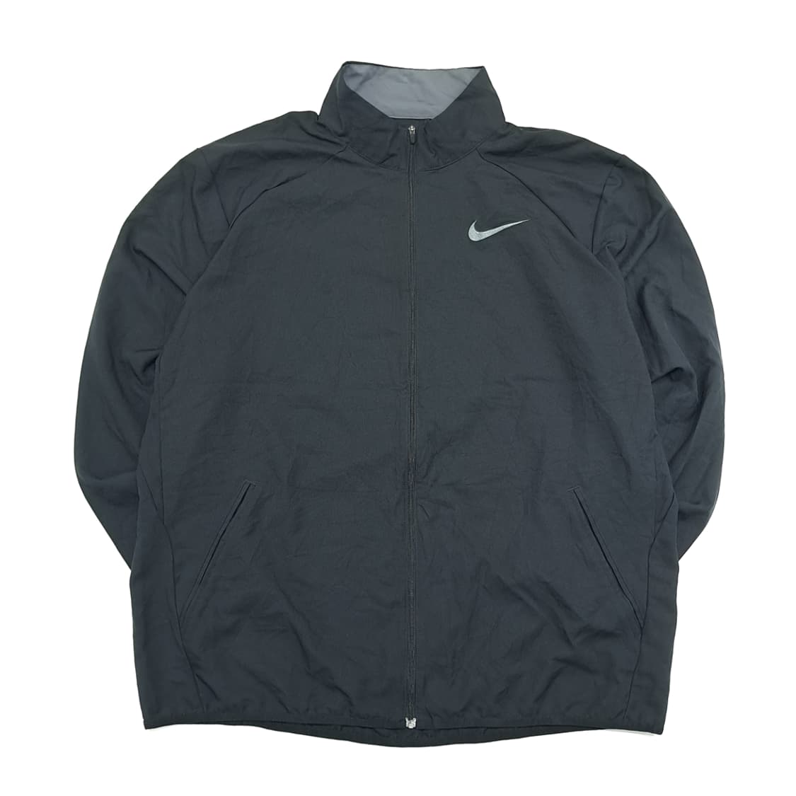 CN818 XL 나이키 DRI-FIT 블랙 트레이닝 바람막이 자켓 상품이미지1