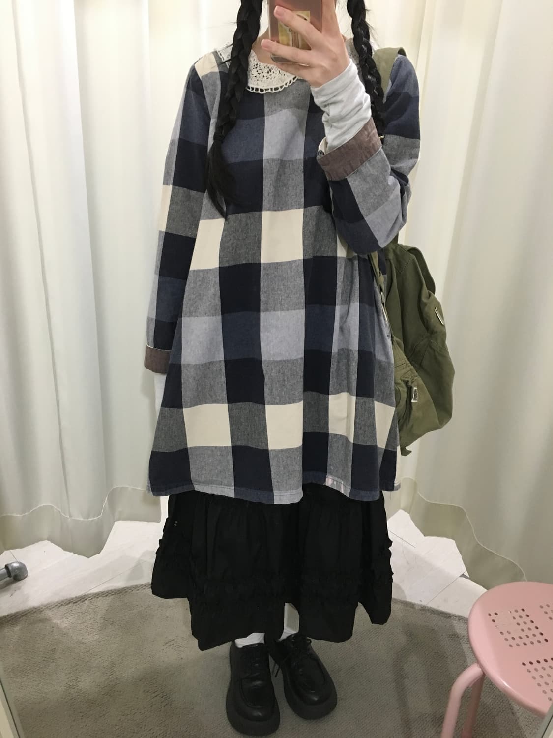 check blouse 상품이미지4