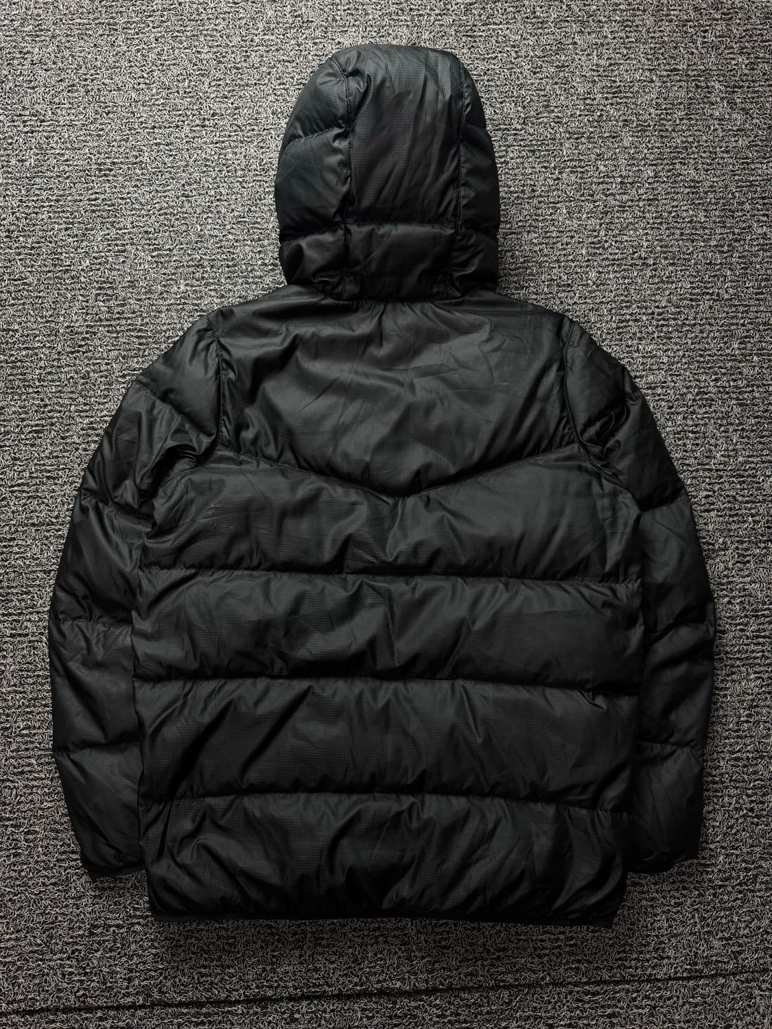 00s 나이키 올드스쿨 스우시로고 블랙 경량 다운 패딩 826 상품이미지2