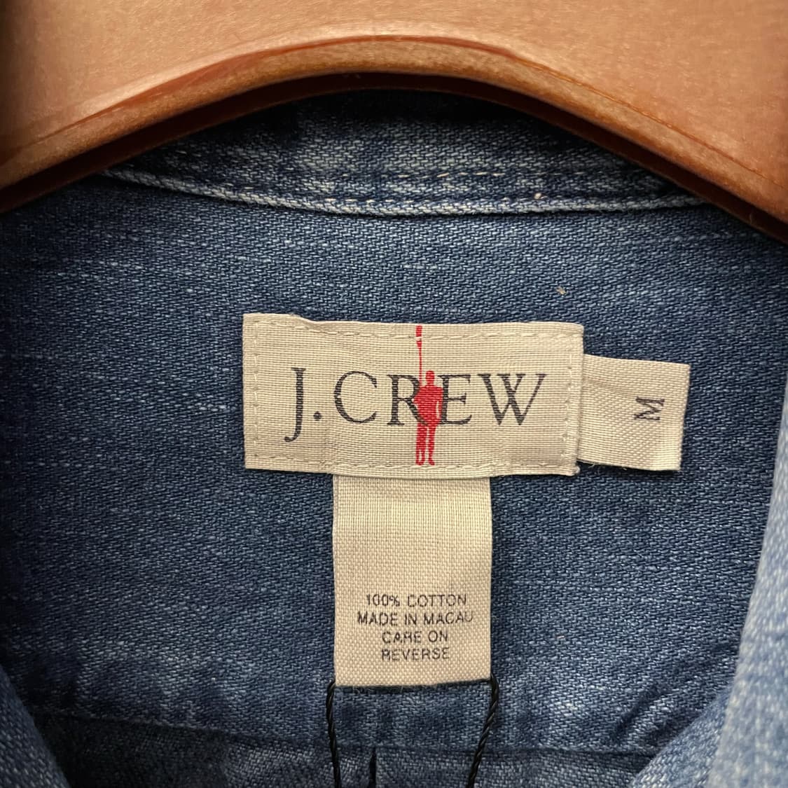 제이크루 데님 버튼 다운 포켓 셔츠 상품이미지6