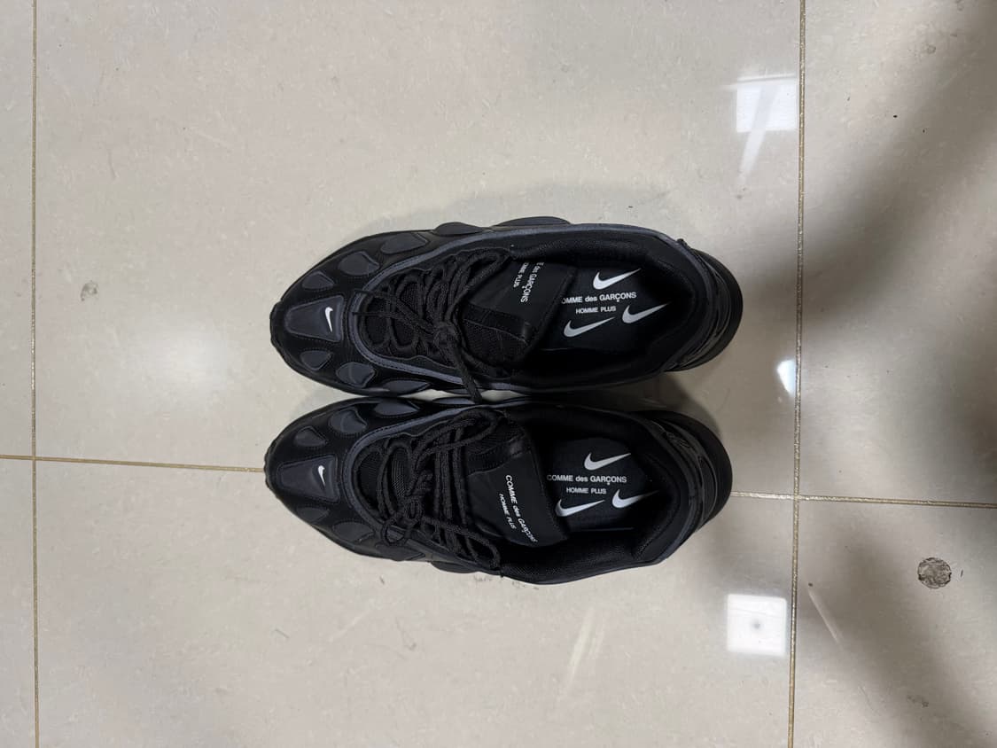 나이키 x 꼼데가르송 옴므 플러스 센스 96 SP 블랙 280 상품이미지5