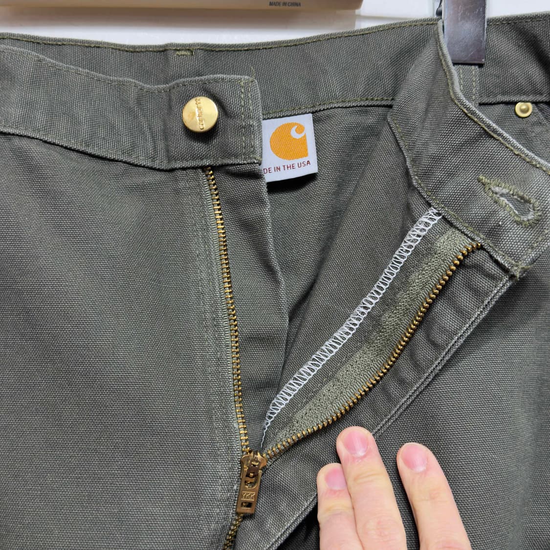 칼하트 더블니 워크팬츠 40X30 상품이미지4