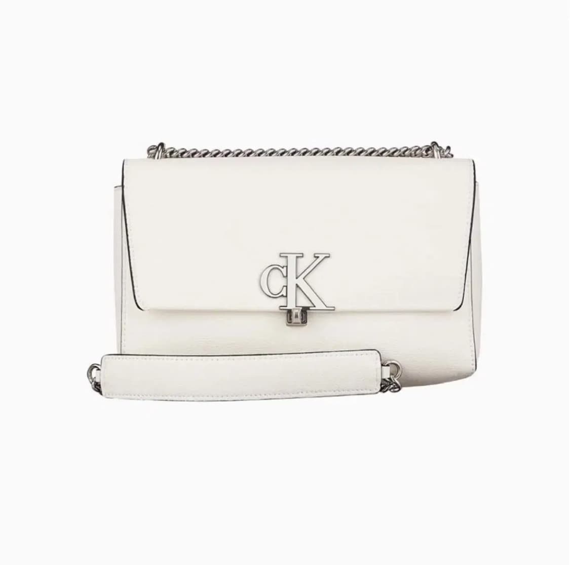 캘빈클라인 여성 미니멀 모노그램 플랩 체인 크로스백 상품이미지1