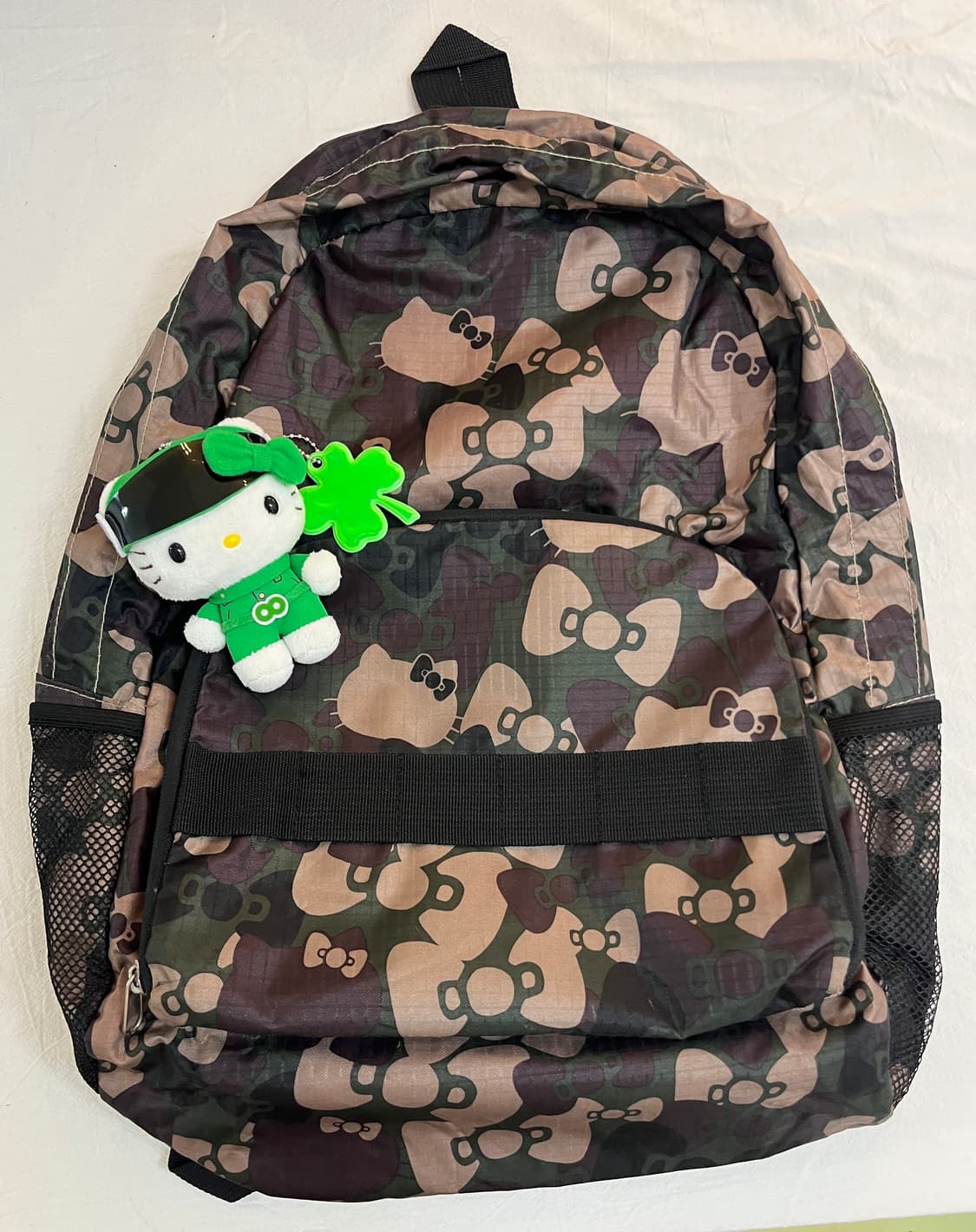 2016 밀리터리 키티 패턴 접이식 백팩 🎒 상품이미지7