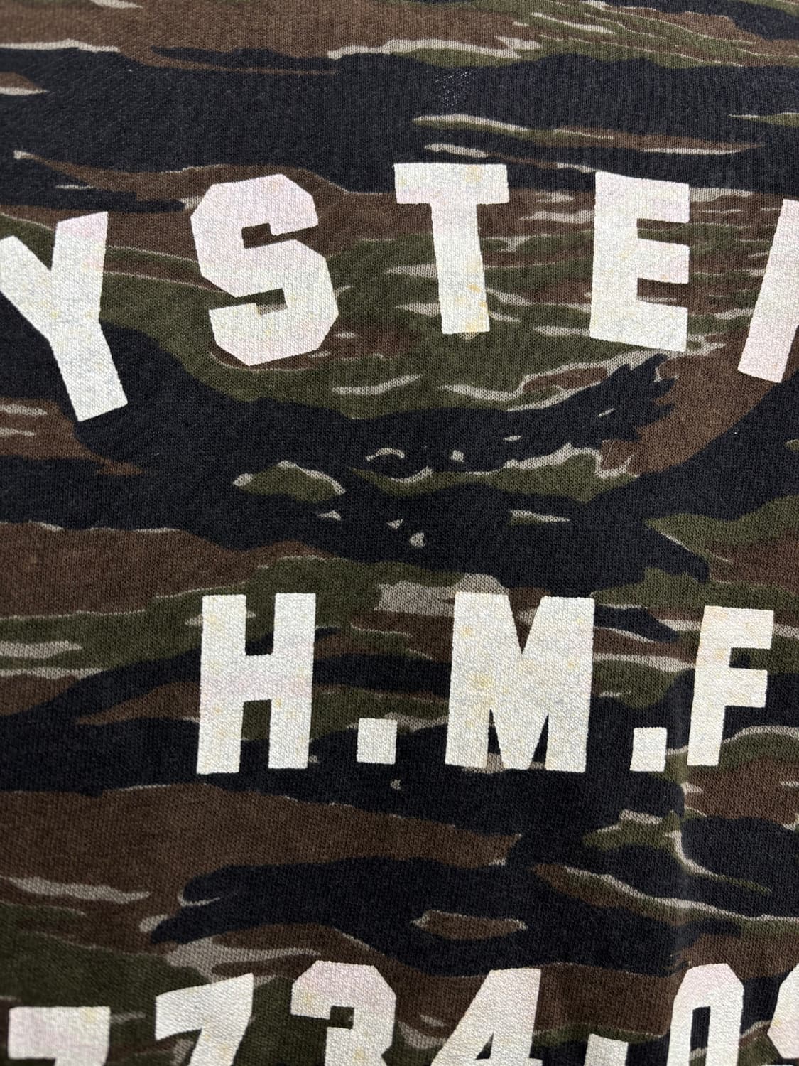 히스테릭 글래머 카모 후디 가디건 상품이미지6