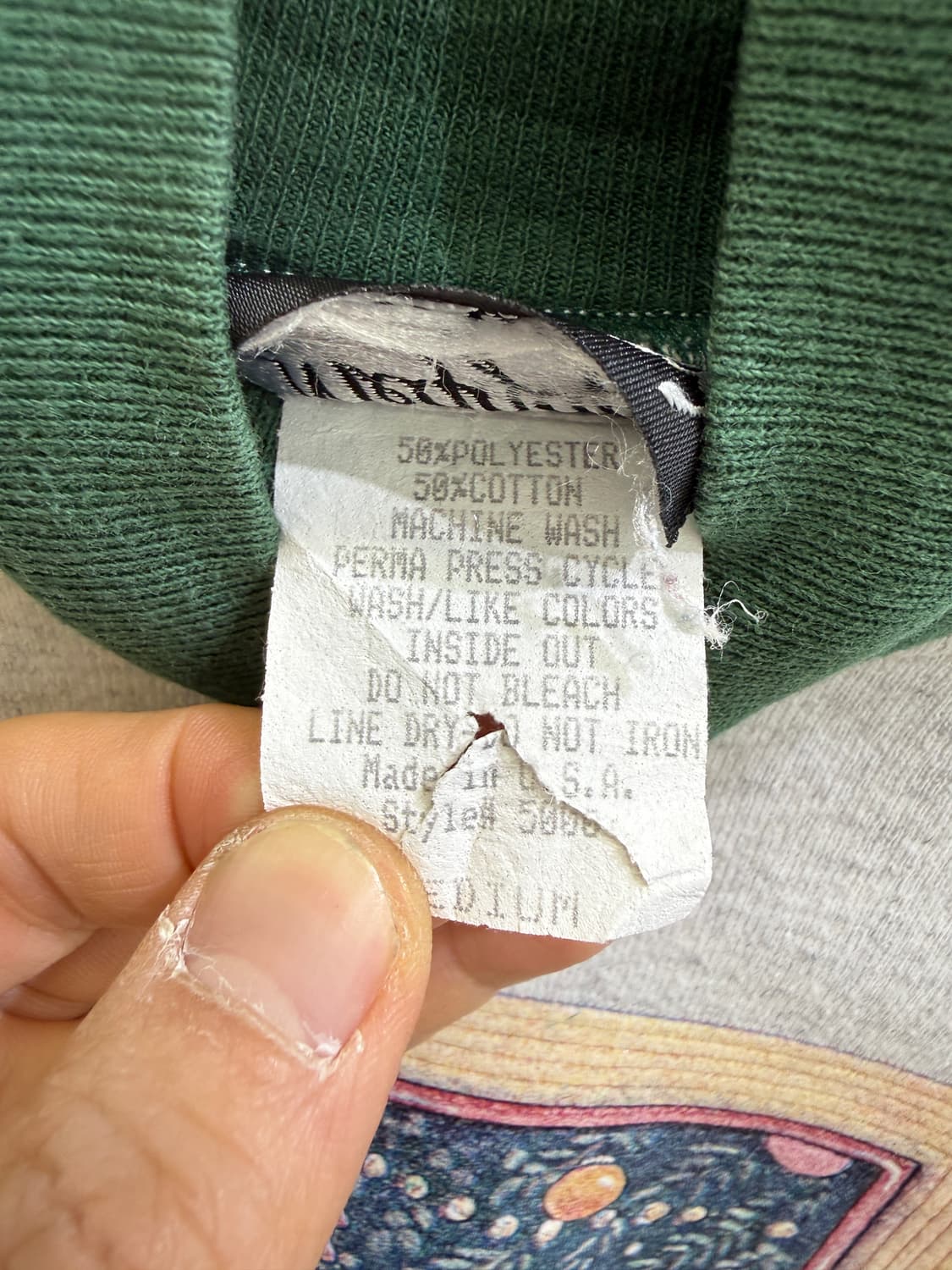 빈티지 MEGAN ASHLEY (Made in USA) 스웻셔츠 상품이미지7