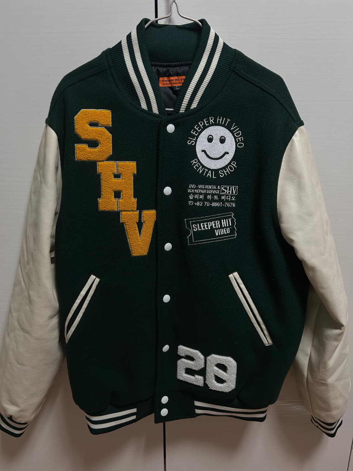 Sleeper Hit Video 바시티 자켓 L 상품이미지1