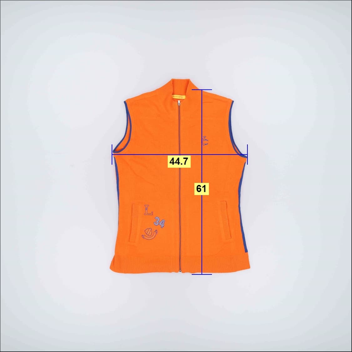 95 루이까스텔 여성 니트조끼 0309H1 상품이미지5