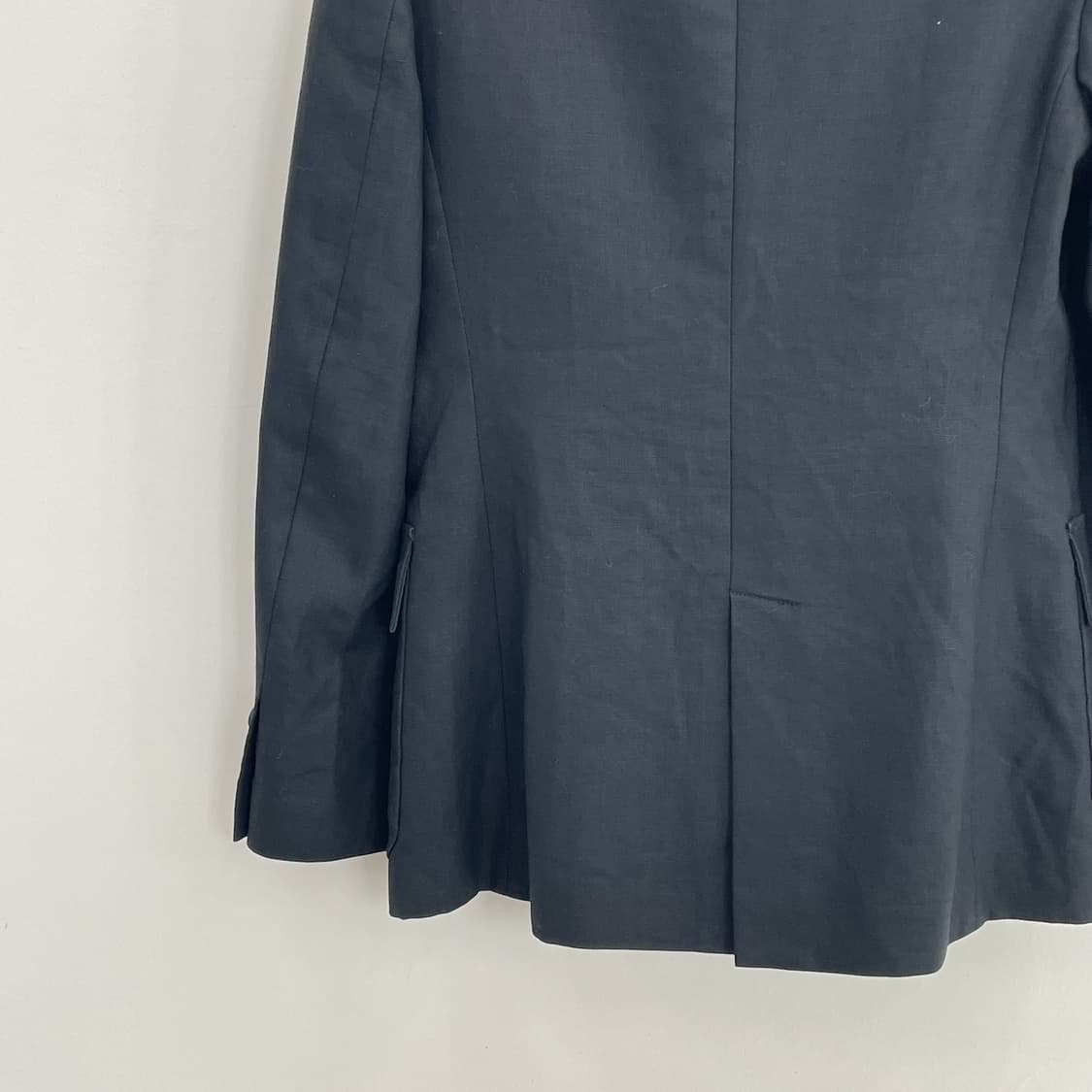 마가렛호웰 여성55-66 풀 린넨 블랙 견장 블레이저 자켓 상품이미지6