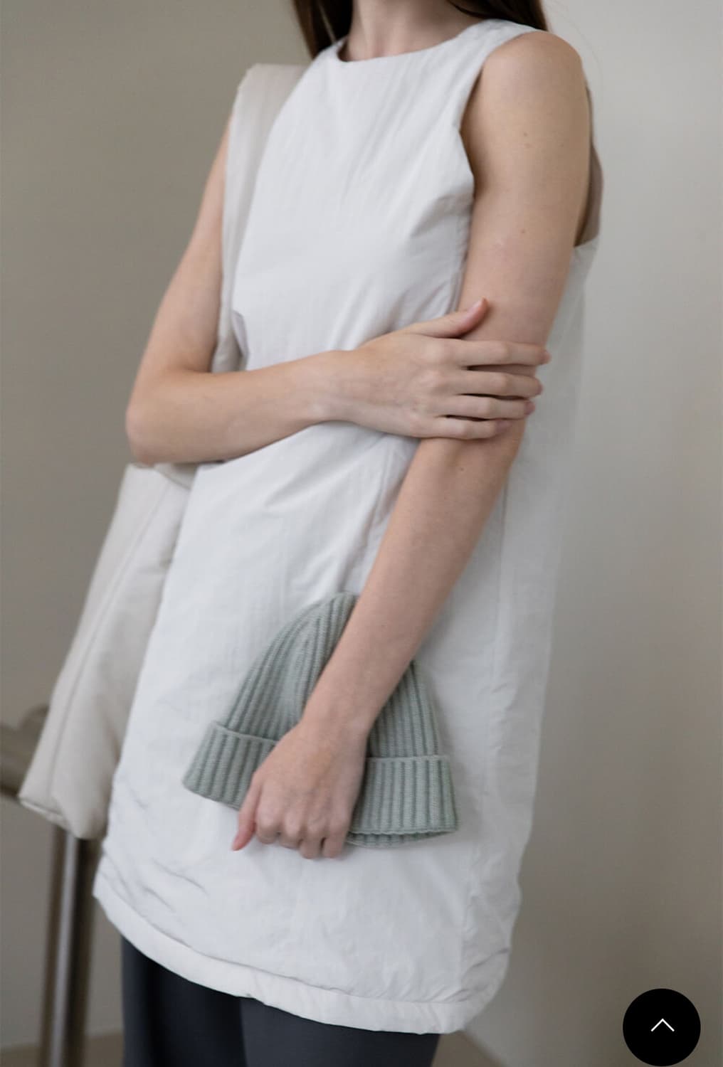 YUERE PADDED DRESS 유에르 패딩 원피스 새상품 상품이미지5