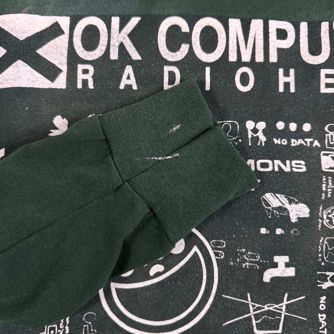 빈티지 90s 라디오헤드 롱슬리브 Radiohead OK Computer 상품이미지9