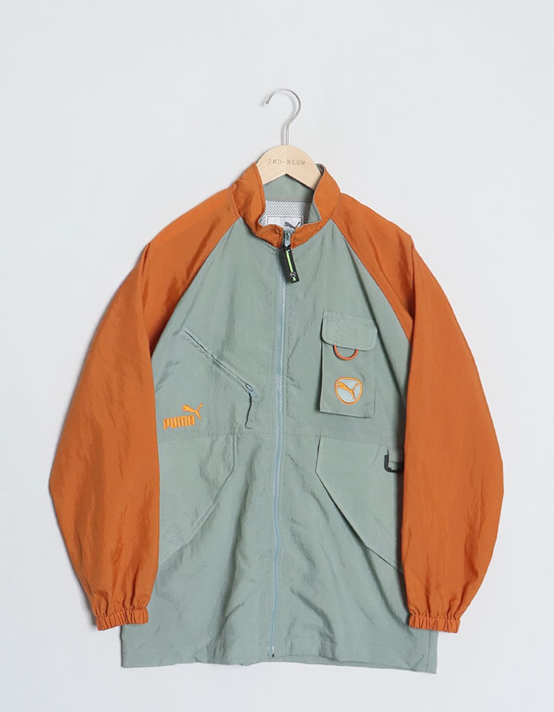 Old PUMA Nylon Zip Jacket 상품이미지1