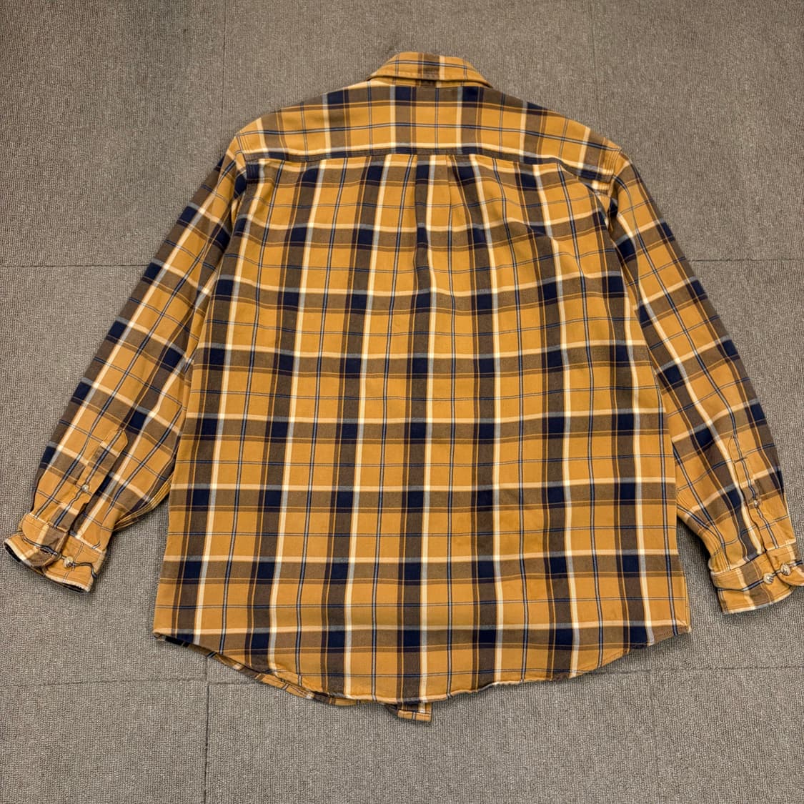 carhartt 올드 칼하트 헤비 코튼 체크 워크셔츠  상품이미지5