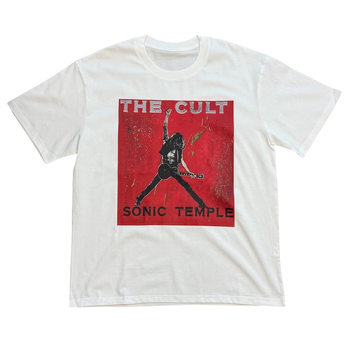 빈티지 무드 밴드 앨범커버 프린팅 반팔  상품이미지2