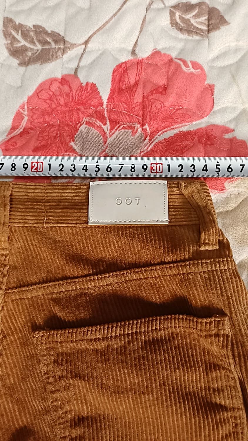 OOTJ 와이드 코듀로이팬츠 26인치 기장97 상품이미지8