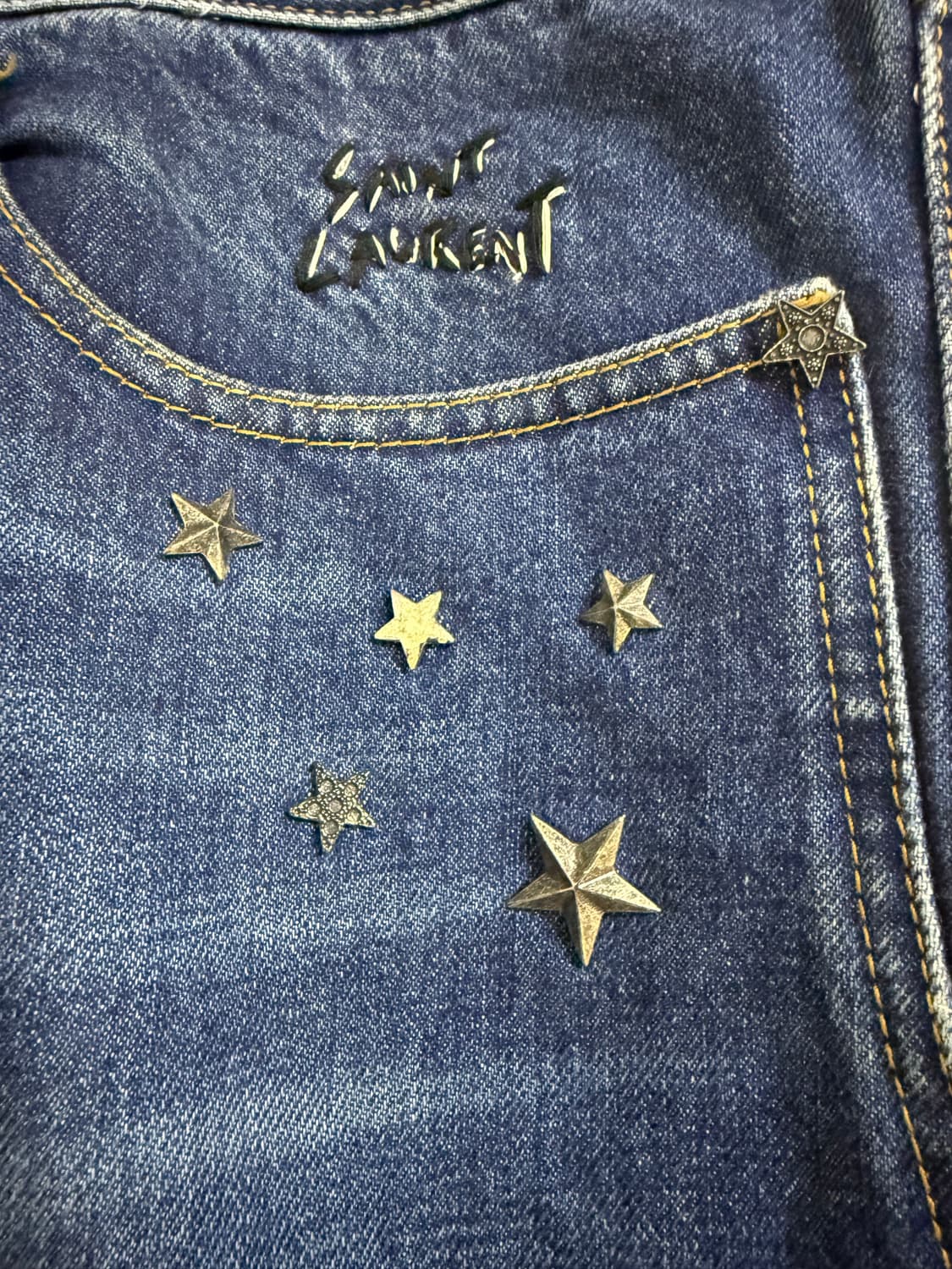 생로랑 스타 스터드 진 [36] 상품이미지3