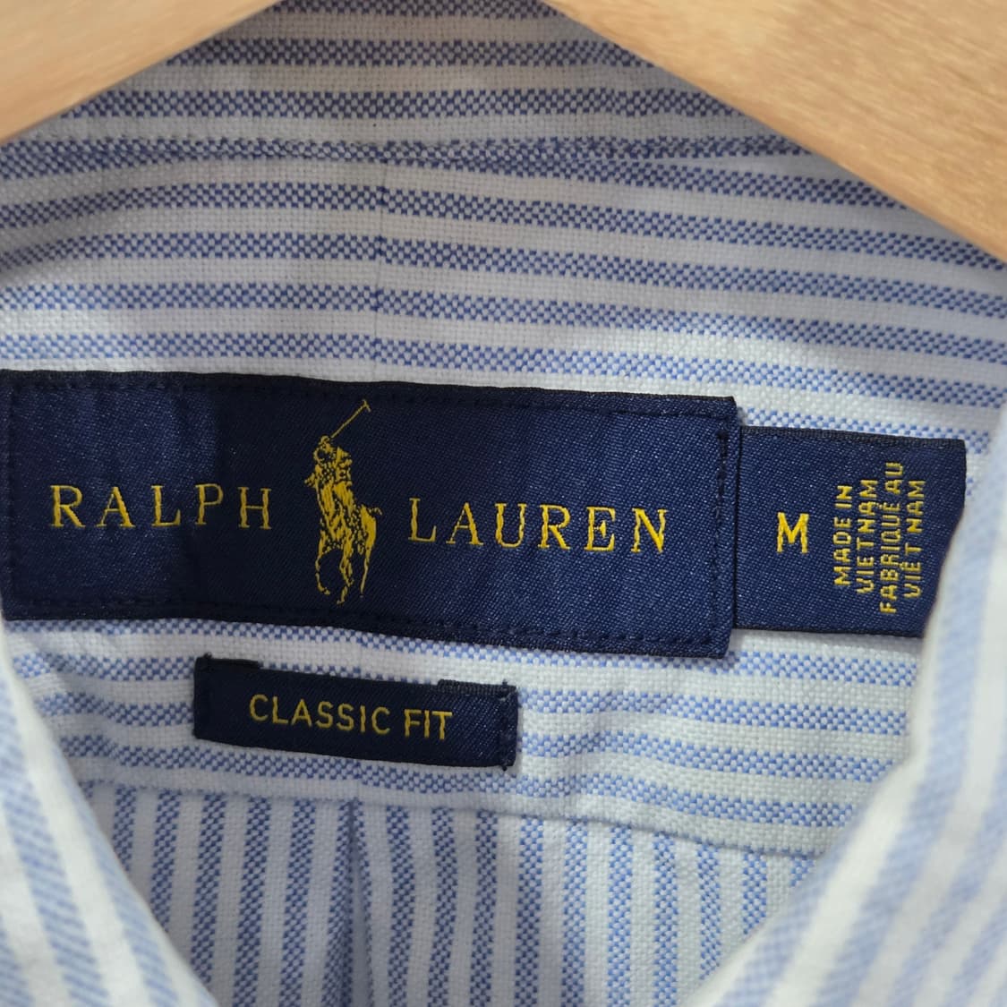 폴로랄프로렌 버튼다운 스트라이프 옥스포드 셔츠 M 상품이미지3