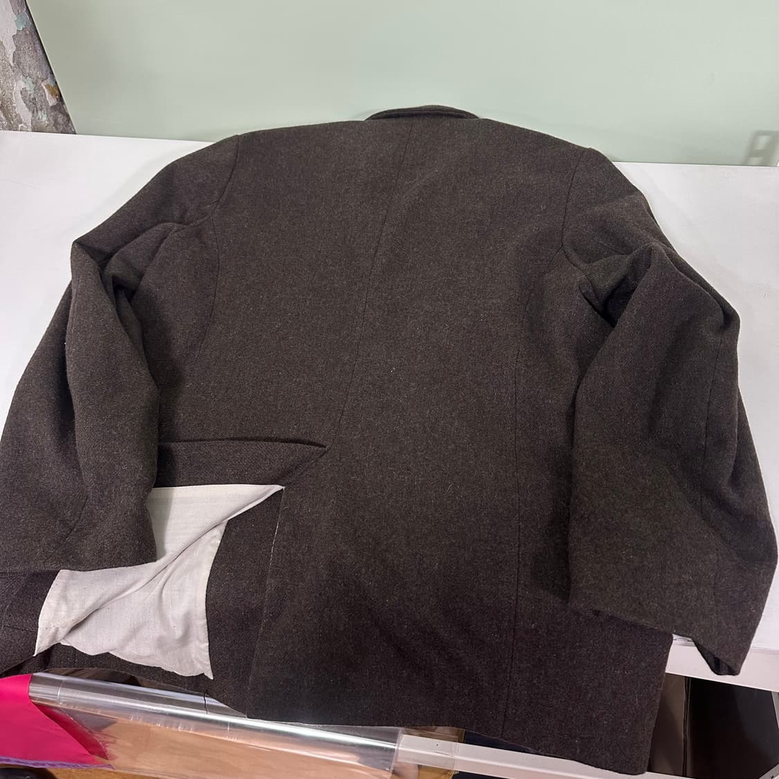 95 스탠다드마켓 브라운 울 블레이저 상품이미지4